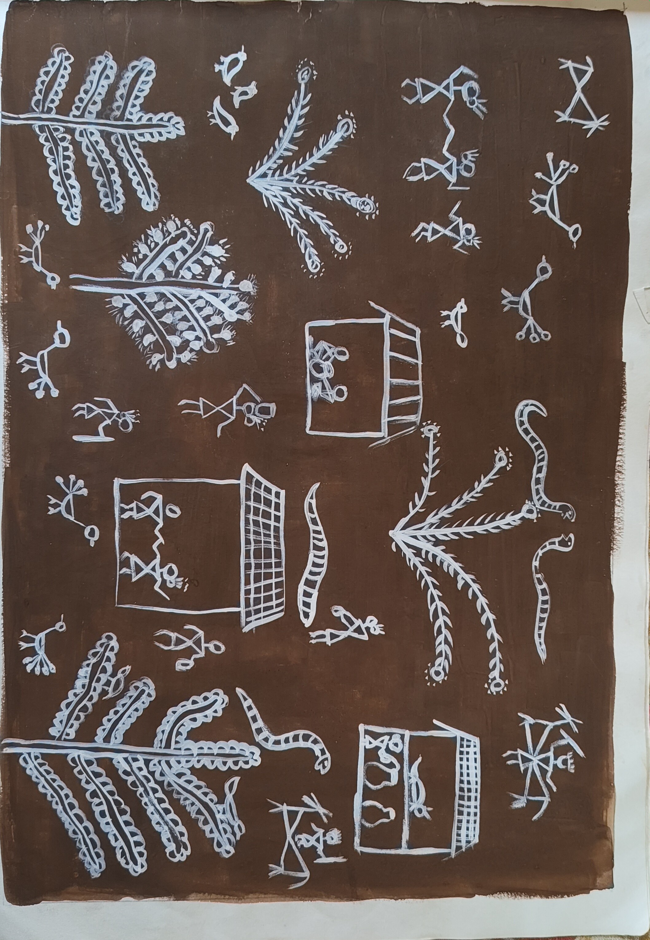 Warli Practice