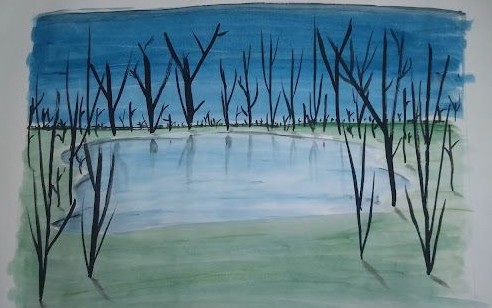The Lake in Winter