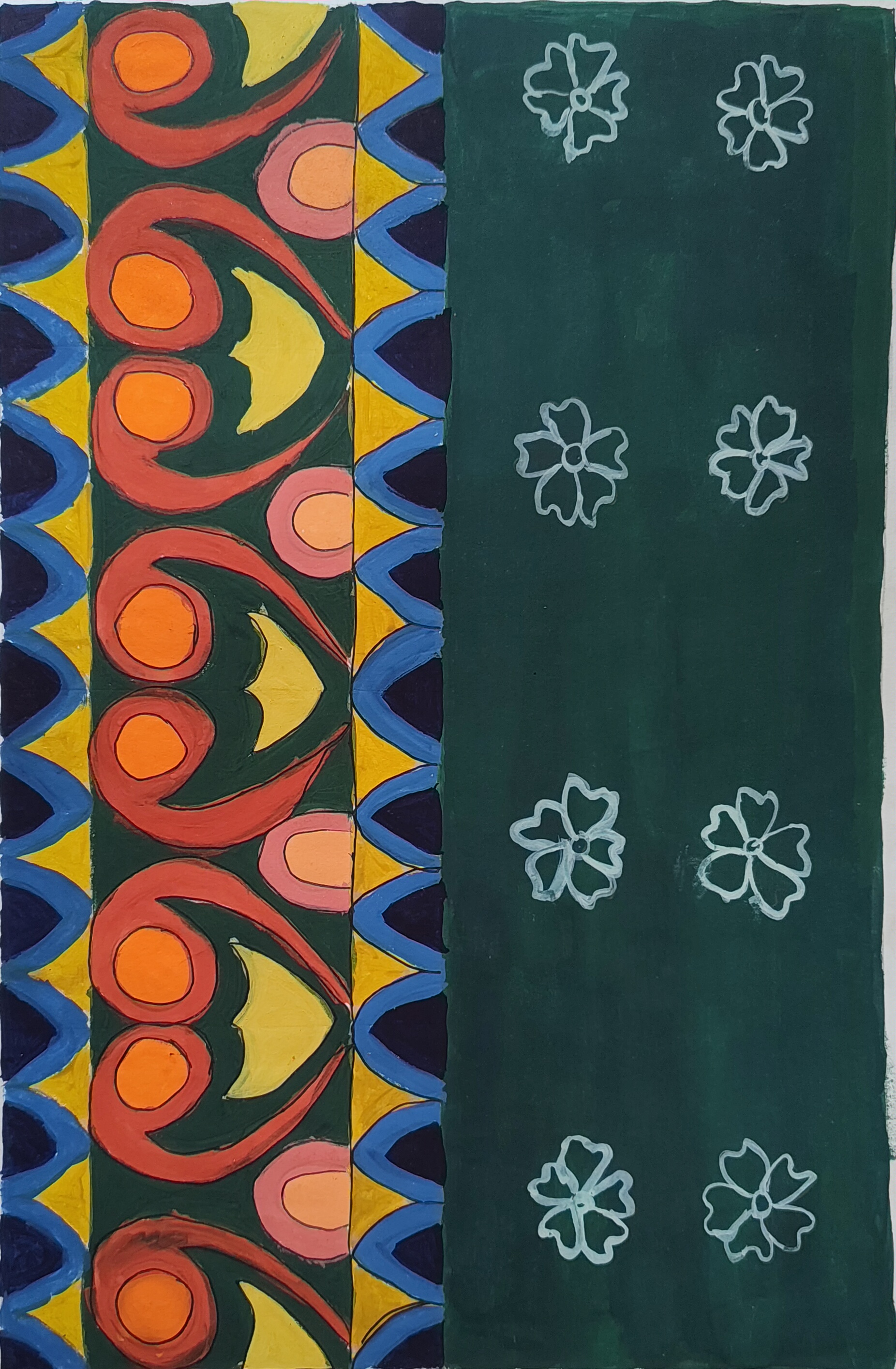 A Saree Pattern