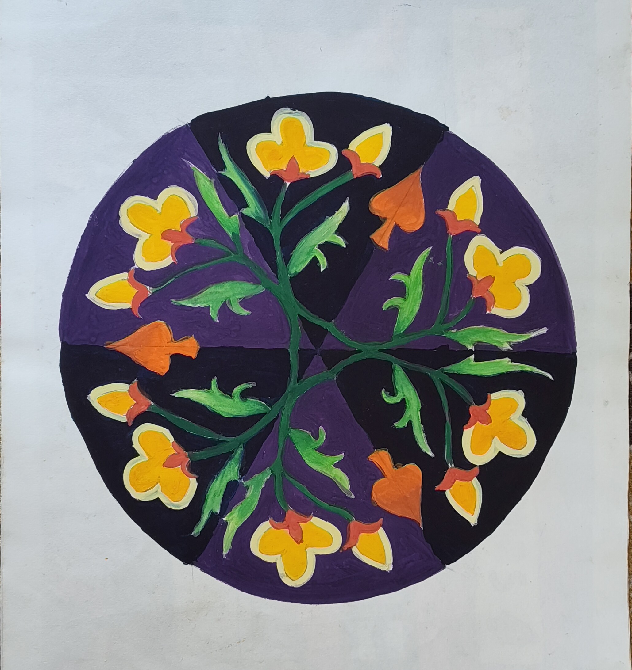 Violet Mandala