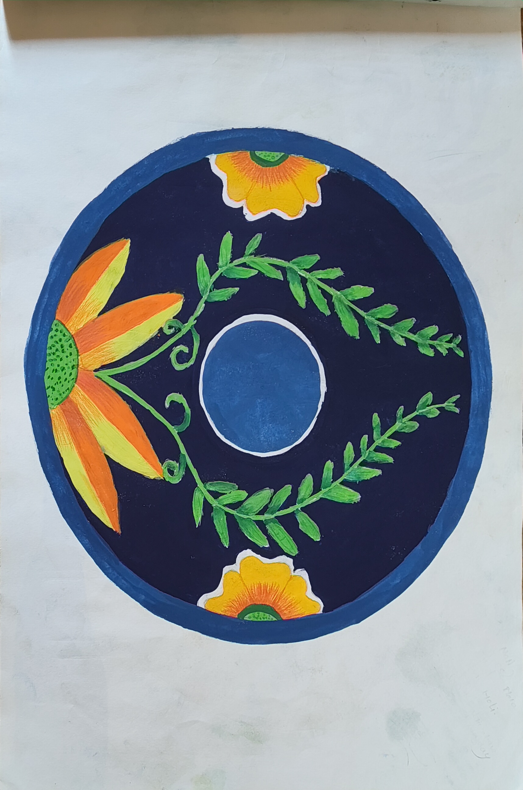 Sunflower Dish